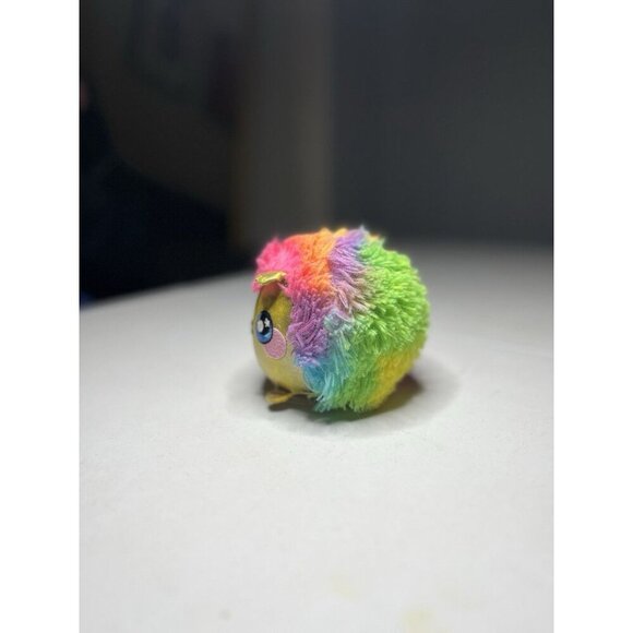 Squeezamals Kitty Cat Rainbow Ball Approx 3” Florescent Plush Stuffed Toy Animal - Picture 2 of 6